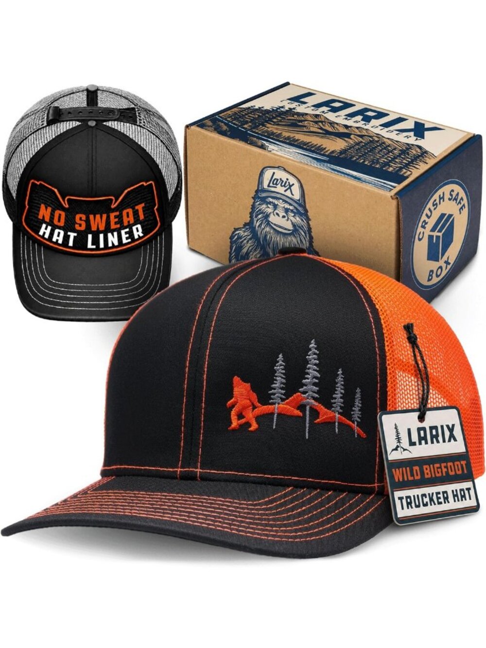 Stylish Snapback Trucker Hat for Men - Breathable Mesh Back, Perfect for
